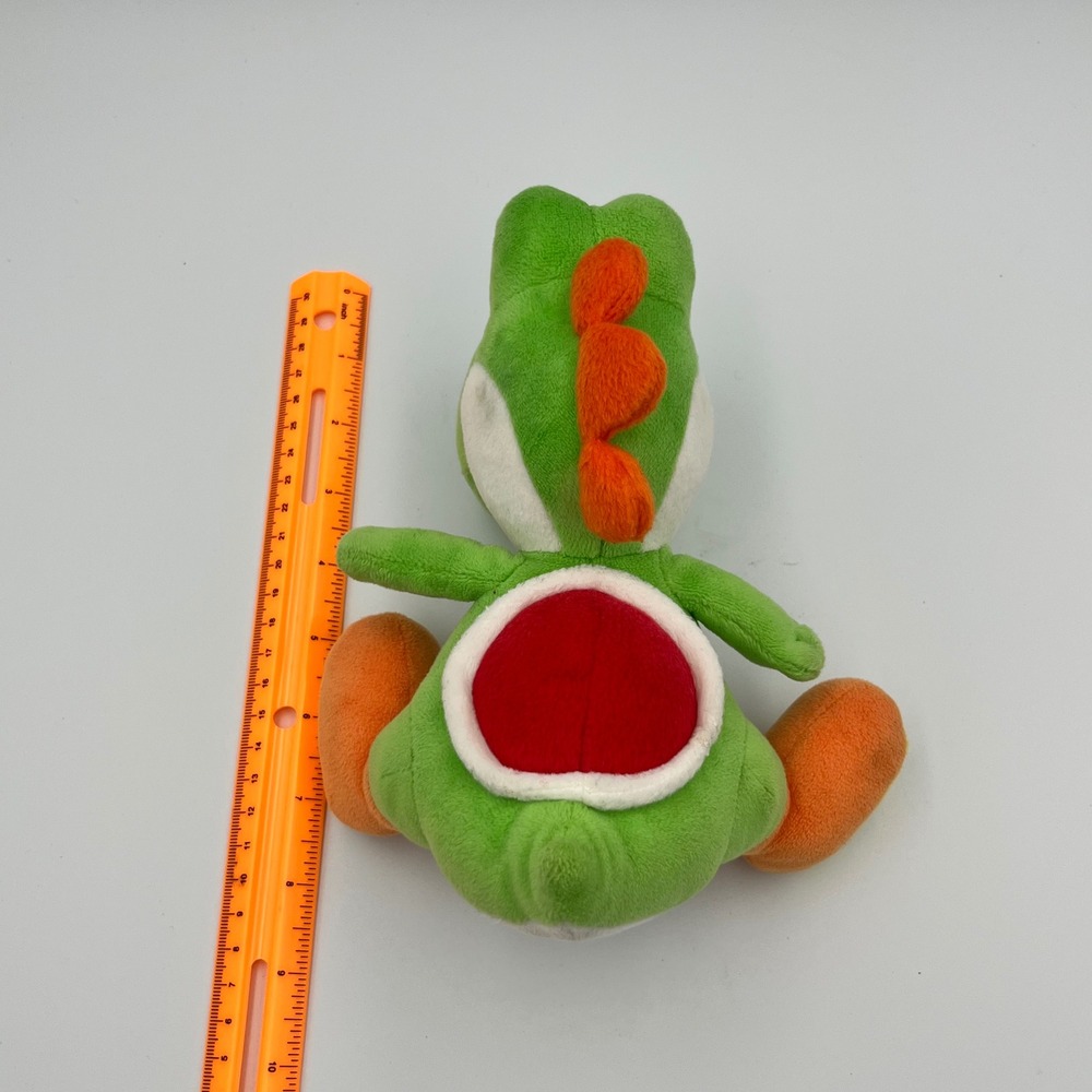 Nintendo Super Mario Bros Yoshi Plush Stuffed Animal Toy Green 8 Inch - Picture 8 of 8